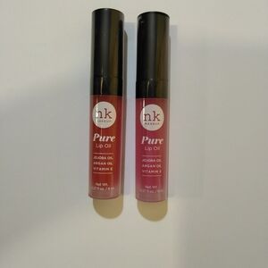 NK Makeup Nicka K New York - Pure Lip Oil in Raspberry & Grape - New & Sealed